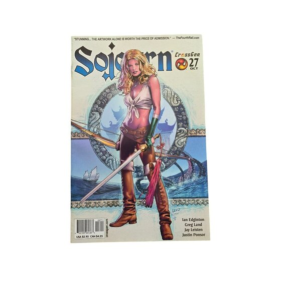 8 Sojourn Comic Books #22-29 Fantasy Battle Trolls Dragons Medieval CrossGen Lot - Picture 8 of 10